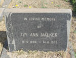 WALKER Ivy Ann 1888-1969