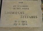 DEVENTER Louwrens Stefanus, van 1923-1974