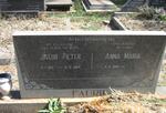 FAURIE Jacob Pieter 1913-1984 & Anna Maria 1929-