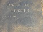 FORSTER Raymond Errol 1945-1987