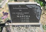 FOURIE Martha 1923-2013