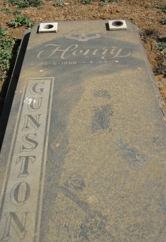 GUNSTON Henry 1966-1987