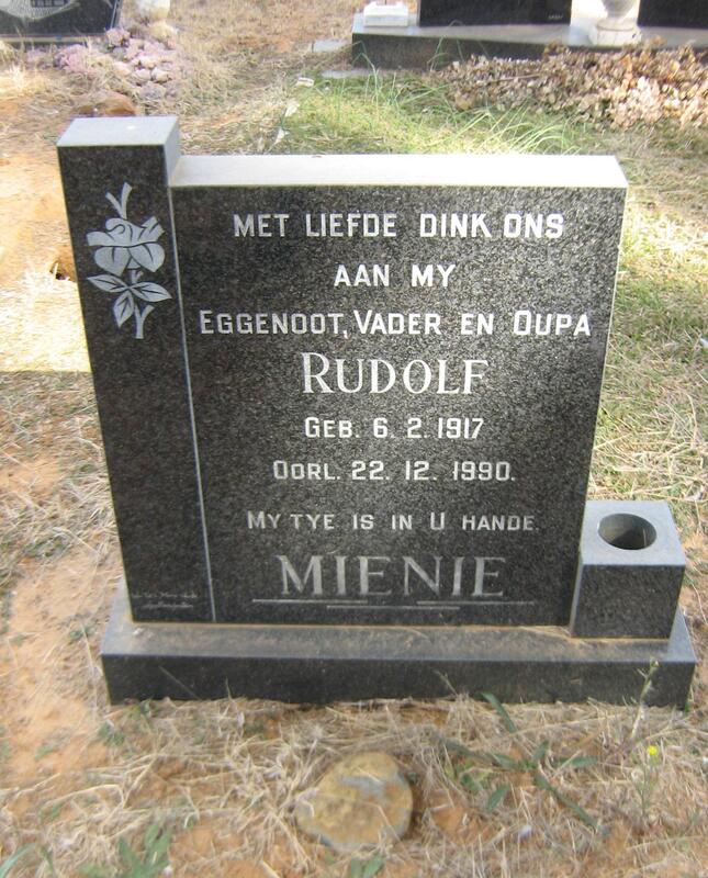 MIENIE Rudolf 1917-1990