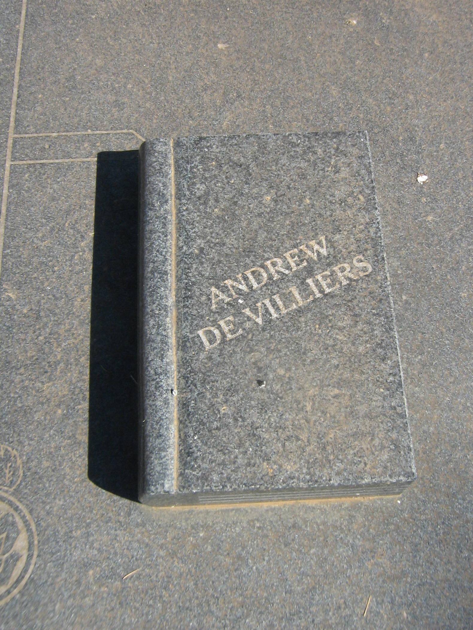 VILLIERS Andrew, de