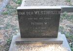 WESTHYUIZEN Petrus W., van der 1909-1971