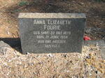 FOURIE Anna Elizabeth nee SMIT 1879-1954