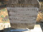 GREYLING Willemina Jacoba 1926-1937