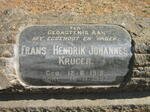 KRUGER Frans Hendrik Johannes 1918-1957