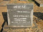 WIESE Lily Evelyn nee STAPELBERG 1890-1974