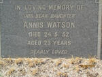 WATSON Annis -1952