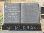 McMURRAY Robert Wesley 1933-1988