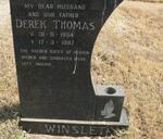 WINSLET Derek Thomas 1934-1987