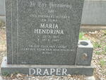 DRAPER Maria Hendrina 1901-1985