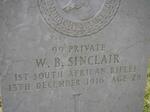 SINCLAIR W.B. -1916