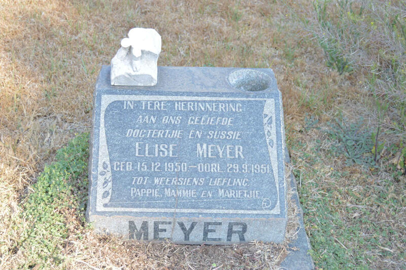 MEYER Elise 1950-1951