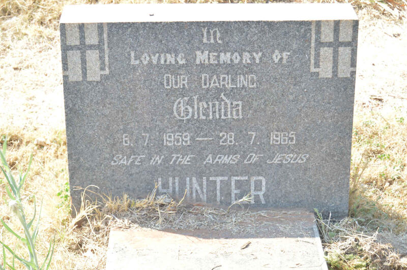 HUNTER Glenda 1959-1965