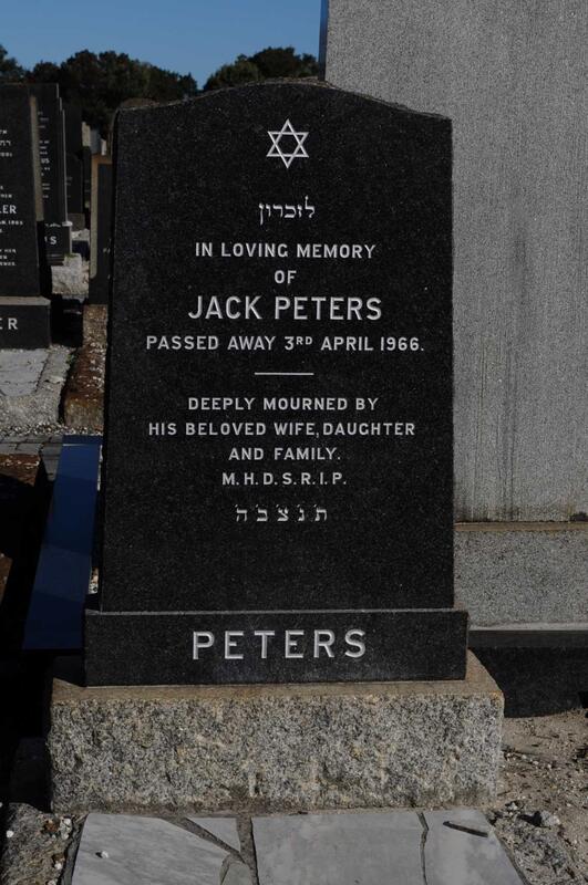 PETERS Jack -1966