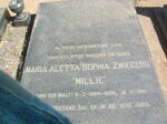 ZWIEGERS Maria Aletta Sophia nee VAN DER WALT 1904-1991