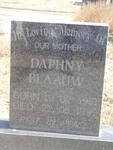 BLAAUW Daphny 1951-1999