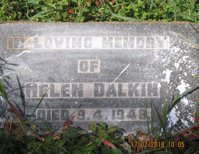 DALKIN Helen -1948