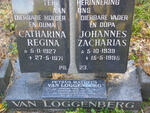 LOGGENBERG Johannes Zacharias, van 1939-1995 & Catharina Regina 1927-1971