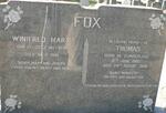 FOX Thomas 1893-1958 & Winifred Mary -1981