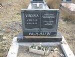 BLAAUW Virginia 1958-2011