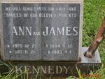 KENNEDY James 1917-1993 & Ann 1928-1994