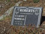 ROBERTS Claude Norman 1911-2002