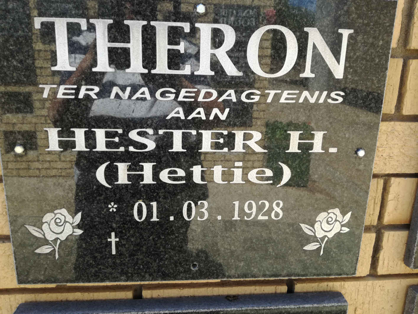 THERON Hester H. 1928-