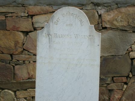 WAGENER Jan Harmse 1889-1890