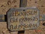 BOOYSEN M. 1921-1996