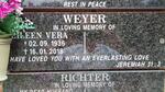 WEYER Eileen Vera 1936-2018