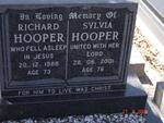 HOOPER Richard -1988 & Sylvia -2001