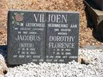 VILJOEN Jacobus 1922-1983 & Dorothy Florence 1924-1989