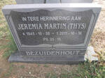 BEZUIDENHOUT Jeremia Martin 1945-2011