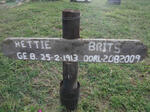 BRITS Hettie 1913-2009