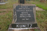 KUNITZ Suzanna Bertha 1865-1942