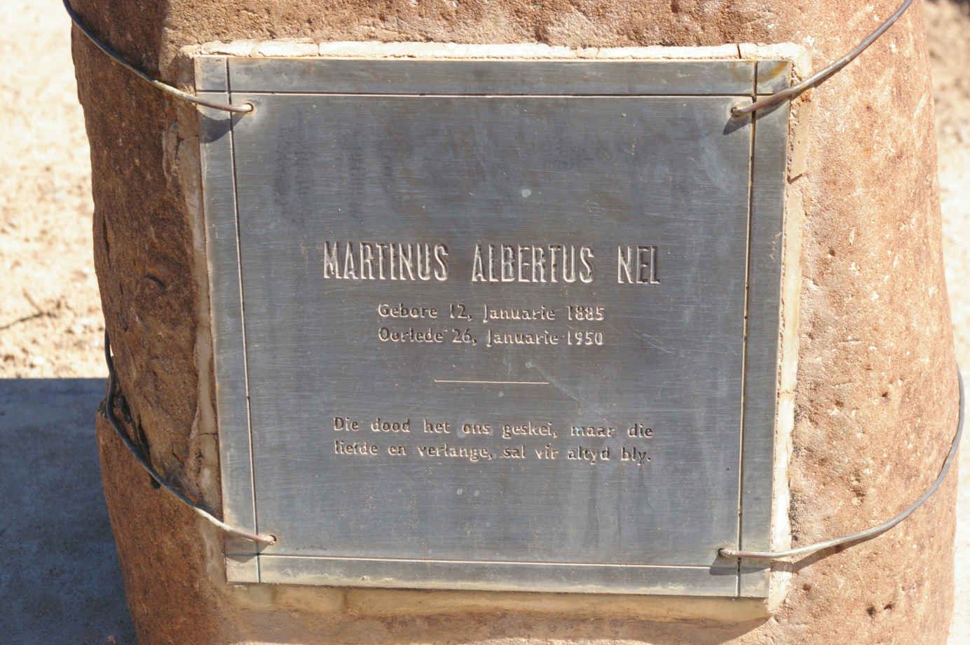 NEL Marthinus Albertus 1885-1950