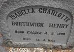 HENRY Isabella Charlotte Borthwick nee CALDER 1899-1965