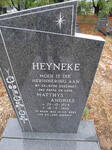 HEYNEKE Matthys Andries 1924-1990