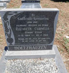 HOLTZHAUZEN Elizabeth Cornelia nee STEAR 1884-1969