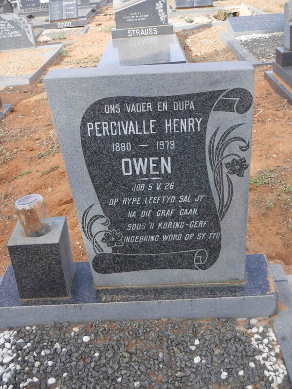 OWEN Percivalle Henry 1880-1979