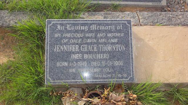 THORNTON Jennifer Grace nee BOUCHER 1949-2006