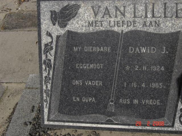 LILLE Dawid J., van 1924-1985