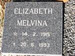 MELVINA Elizabeth 1915-1993