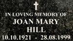 HILL Joan Mary 1921-1999