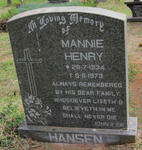 HANSEN Mannie Henry 1934-1973