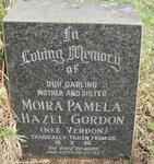 GORDON Moira Pamela Hazel nee VERDON -1986