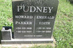 PUDNEY Howard Parker 1918-1981 & Emerald Edith 1914-2001